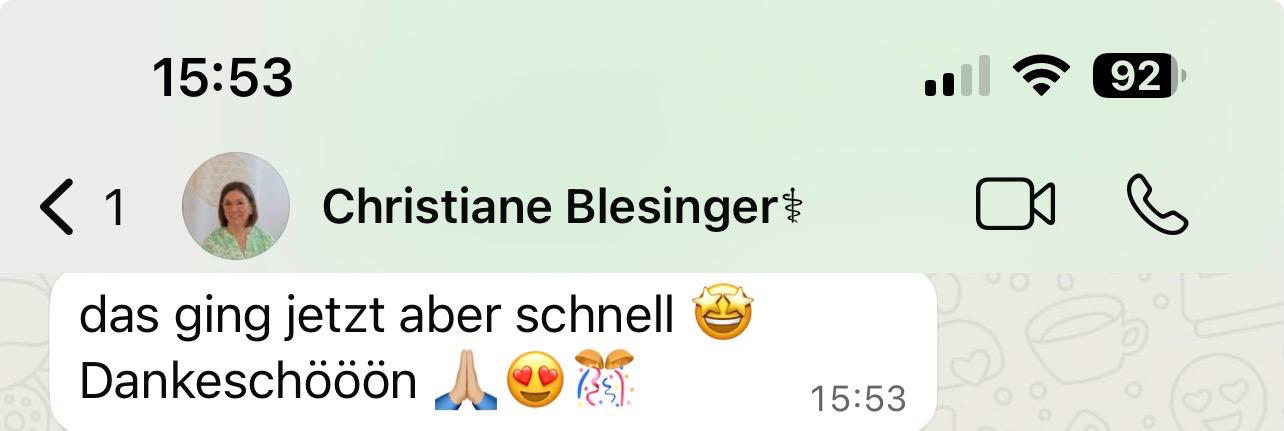 Website-Relaunch für Heilpraktikerin Testimonial von „uralter Website ohne Ergebnisse“ zu einem Auftritt, der Vertrauen schafft und neue KlientInnen anzieht Testimonial