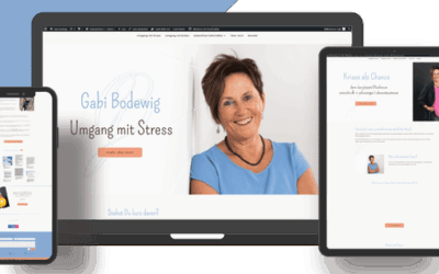 Website-Aufbau und Weiterentwicklung für Stress- und Krisenbegleitung