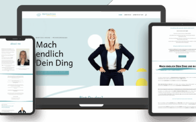 Website-Neubau für Business- und Personalcoach
