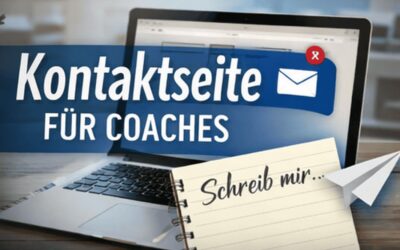 Kontaktseite für Coaches