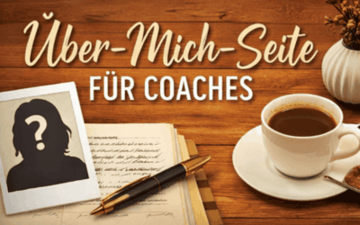 Über mich Seite für Coaches