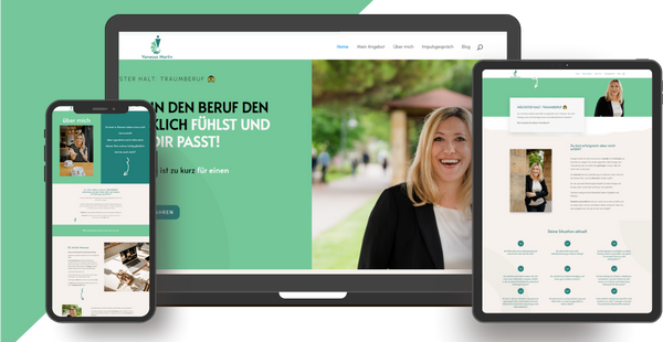 Website-Neubau für Karrierecoach