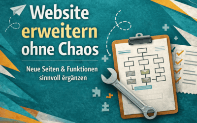 Website erweitern ohne Chaos