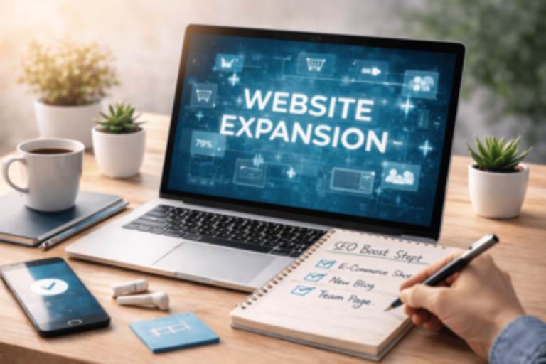 Website erweitern
